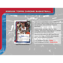 2025/26 Topps Chrome Basketball Jumbo Box